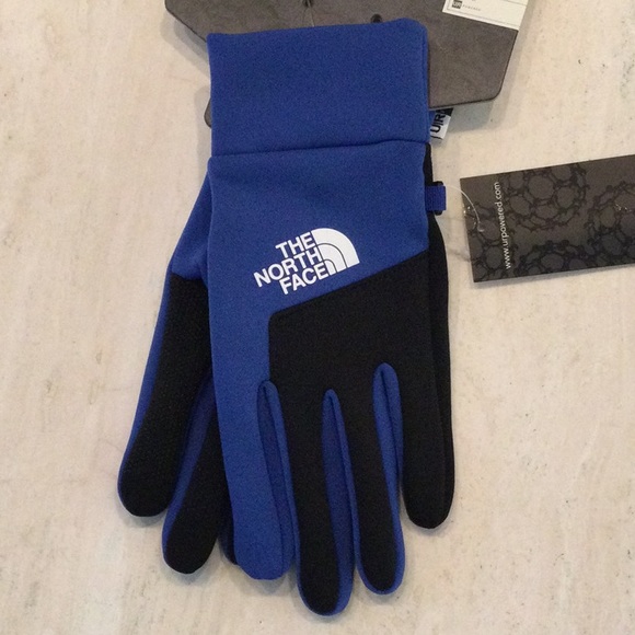The North Face Etip Gloves Unisex Size Medium Blue TNF Winter Glove - Picture 5 of 15